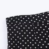 Polka Dot Printed Midi Skirts Two Piece Sets for Women 2025 Summer Chic Bow Tied Blouse Top Suits Woman 2 Piece Outfits