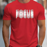 Men’s Oversized "Focus" Cotton Tee