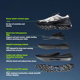 Xtep Men's Hiking Shoes 2025 Summer Anti-slip Wear-resistant Wrapping Shock-absorbing Lightweight Outdoor Sneakers 875319170005