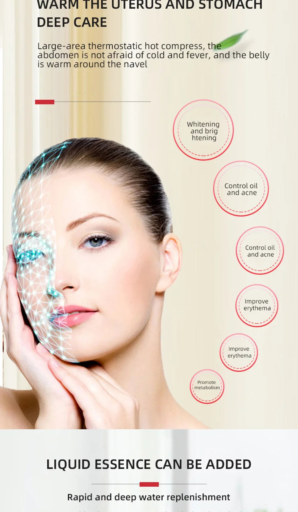 7 Colors PDT LED Mask 2025 Professional Facial Red Light Therapy Face Lift Anti Wrinkle Beauty Machine Skin Rejuvenation Device