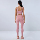 TRY TO BN Gym Sets Woman 2 Piece Sports Bra High Waisted Leggings Fitness Sportswear Women's Tracksuit Yoga Wear Workout Clothes
