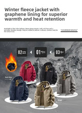 Men's Hooded Fleece Jacket – Warm Outdoor Layer