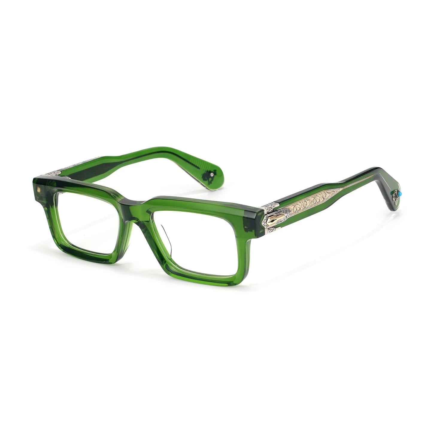 PRILEY Belvedere Vintage Square Sunglasses for Men & Women