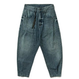 Men's Loose Fit Denim Cargo Jeans