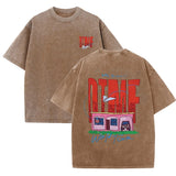 Vintage Washed Cotton Graphic Tee