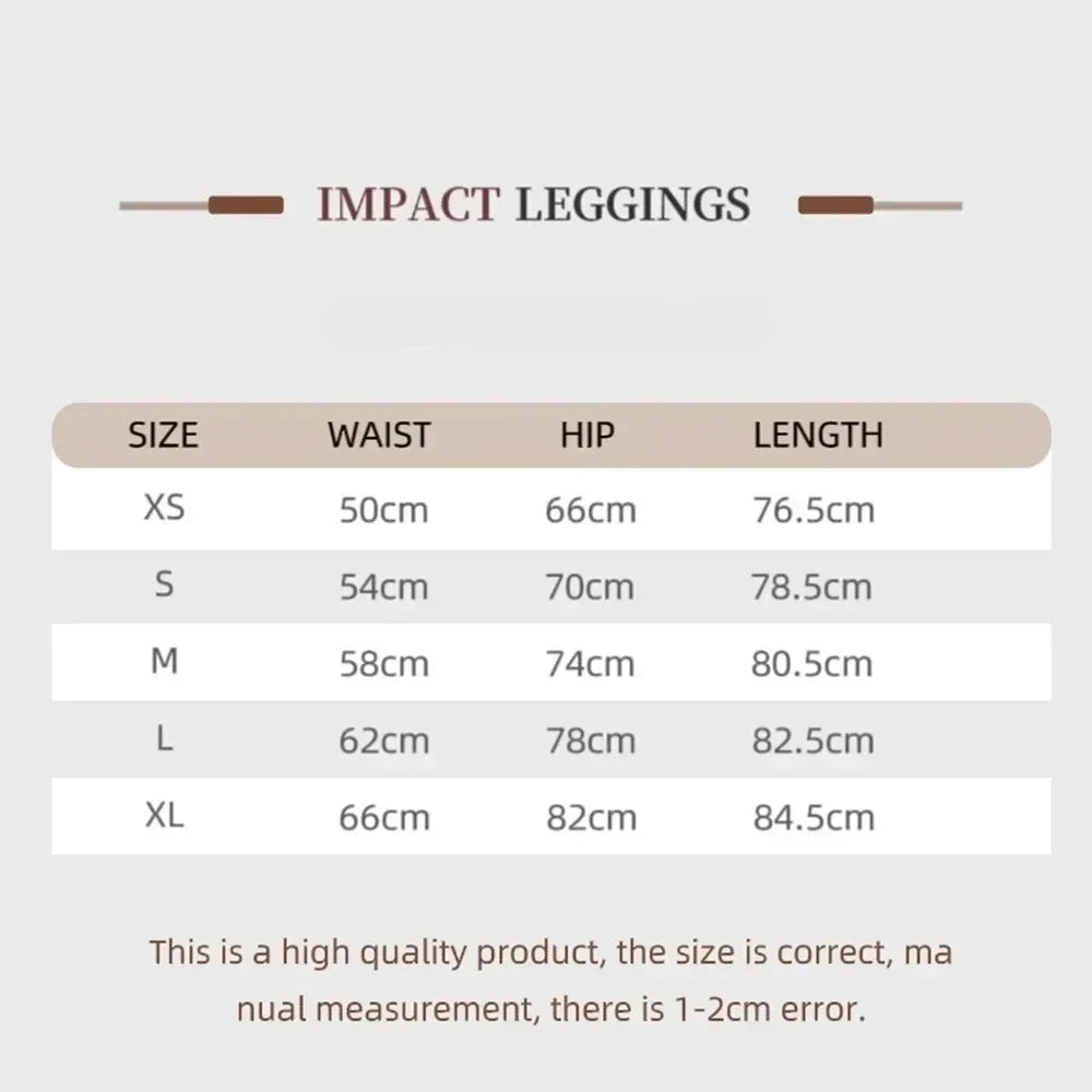 High-Waist Seamless Yoga Leggings