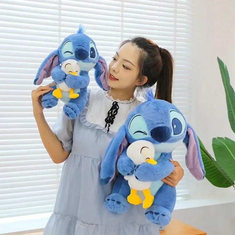 Disney Stitch & Duck Plush Doll