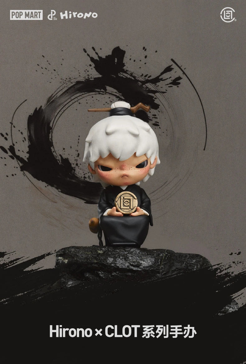 POP MART Original Hirono X CLOT Series Blind Box Trendy Fashion Toy Gift Ornament Collectible Toys Christmas Decoration Toy Gift