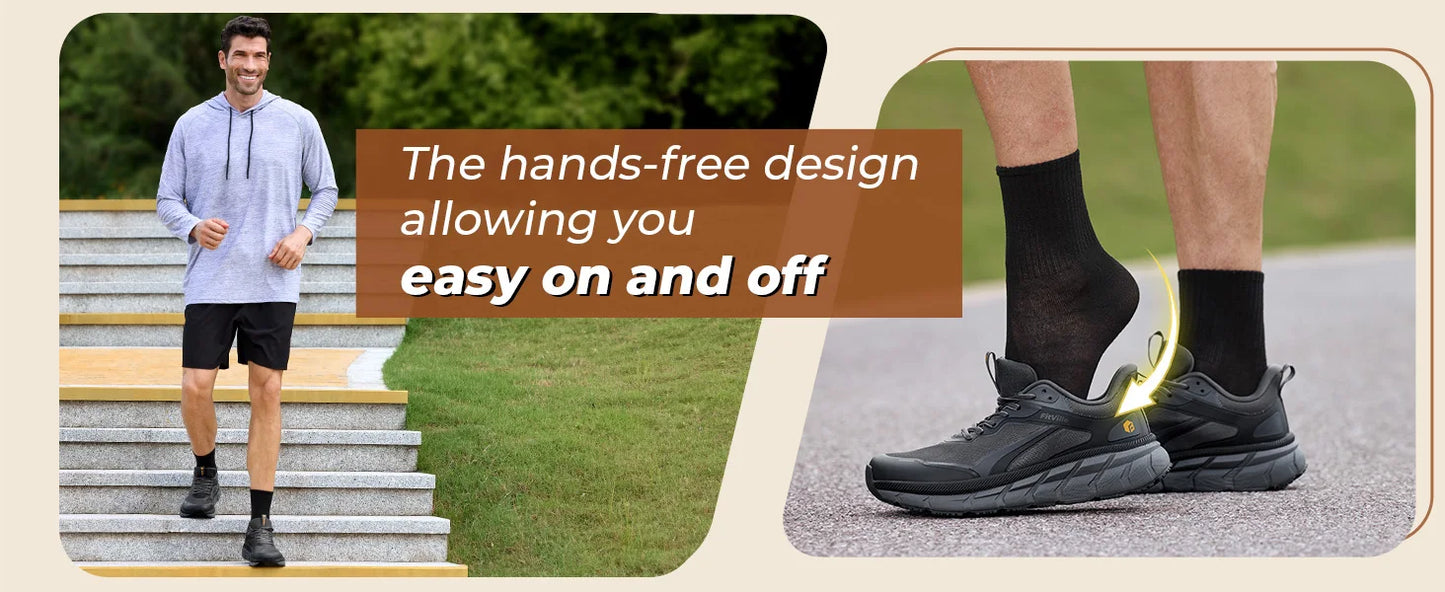 FitVille Wide Toe Box Running Shoes for Men | FlowCore V2