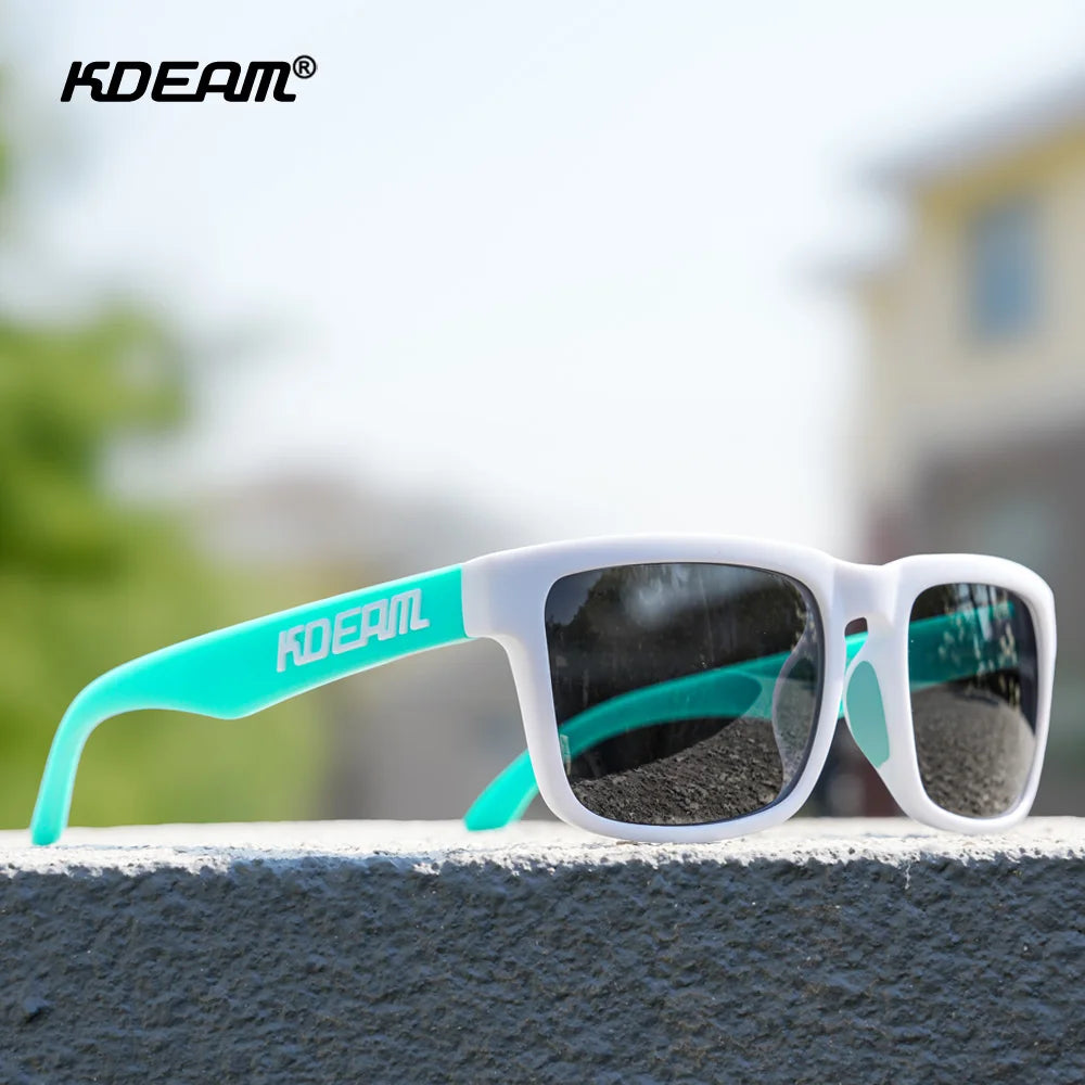 KDEAM For Young Age Small Size Polarized Sunglasses Reduce Glare and Enhance Clarity for Outdoor Sport Youthful Sun Glasses TR90