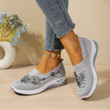 Comfort Women Closed Toe Mules Sandals Floral Embroidery Hollow Mesh Slip On Wedge Platform Lightweight Daily Walkin Lady Shoes