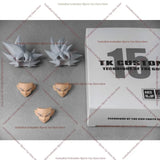 TKCUSTOM TK TK013 TK014 TK015 K016 Dragon Ball SHF Ultra Instinct Son Goku 3.0 Heads Custom Headsculpt Set Action Figures Toys