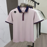 Men's Embroidered Polo Shirt – Breathable Summer Style