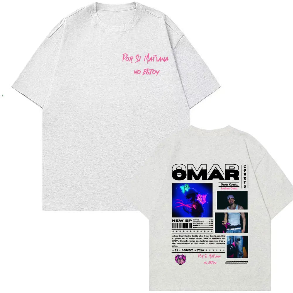 Omar Courtz 2026 Tour Cotton Graphic T-Shirt