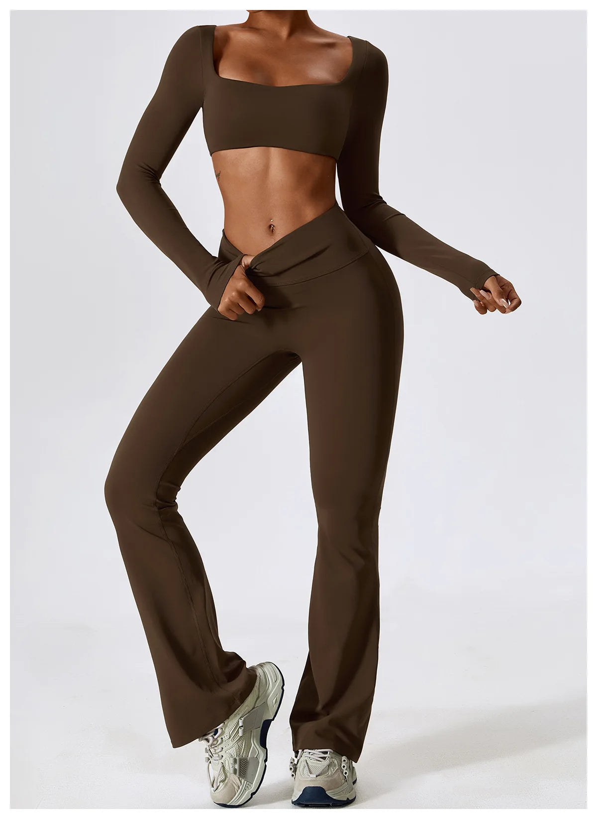 Seamless 2-Piece Yoga & Fitness Set