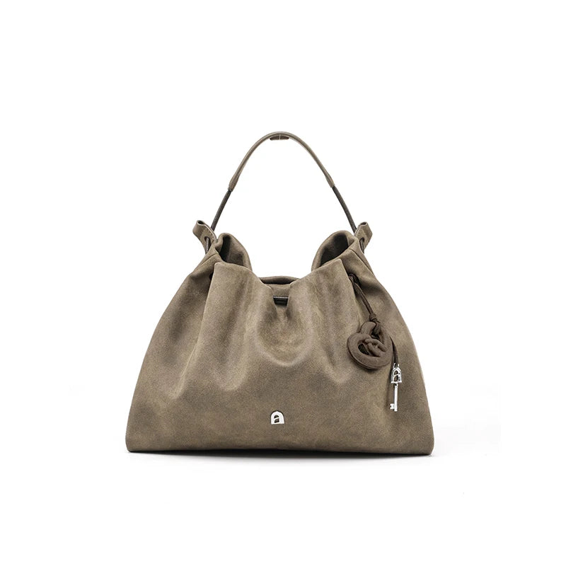 LA FESTIN Original Brand Women's Bag 2025 New Fashion Leather Shoulder Bag Lady Handbag Large Capacity Bag Crossbody Bag