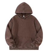 Vintage Washed Oversized Pullover Hoodie