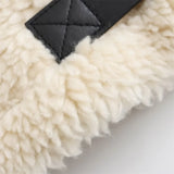 Faux-Fur Trimmed Moto Jacket