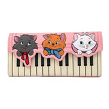 2pcs/set Piano Kitten Imitation Mini Backpack and Wallet Christmas The Marie Cat Cosplay Backpack Schoolbag Handbag for Girls