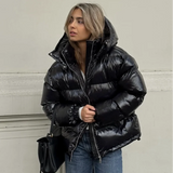 Women’s Hooded Puffy Cotton Jacket