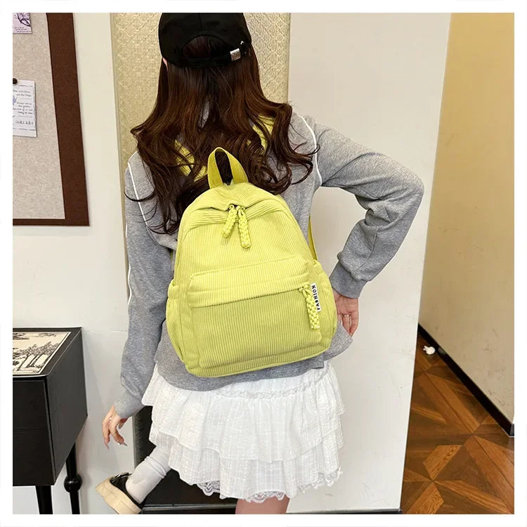 Fashion Travel Girl Book Bag Large Capacity Student Backpack College School Bag Women Backpacks for Commuting bolsa feminina
