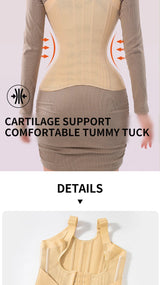 U-Shaped Waist Trainer Corset & Firm Control Body Shaper Tank Top