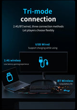 AJAZZ AJ179 V2 MAX Wireless Gaming E-Sport 1K Polling Rate Lightweight Design Ergonomic PAW3311 Sensor