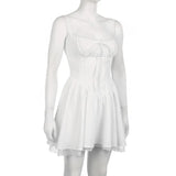 French Hepburn Style Black Camisole Dress