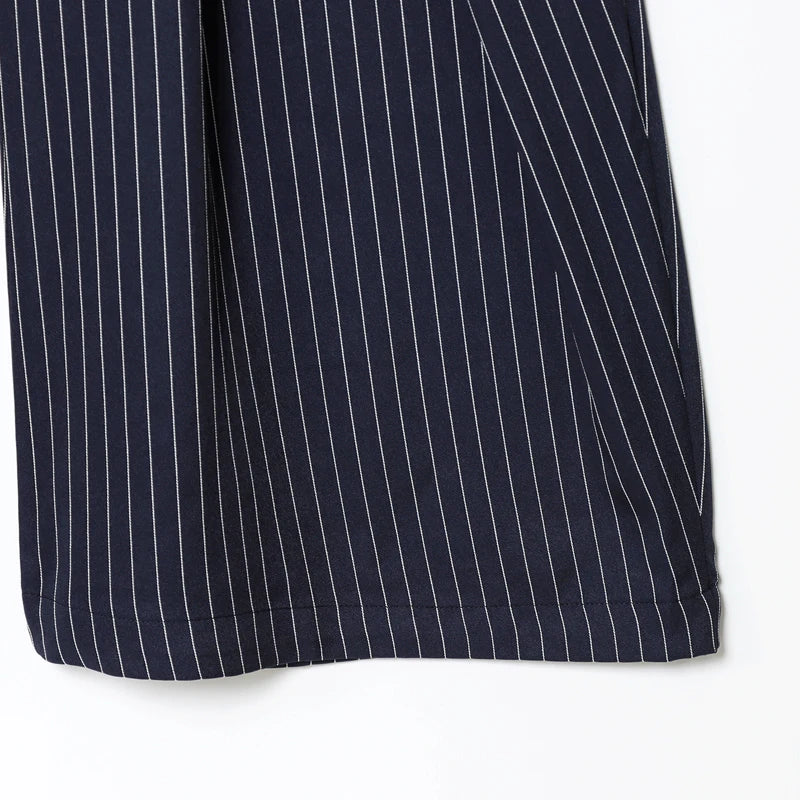 Women’s High-Waist Striped Wide-Leg Pants