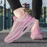 2026 Men Sports Running Shoes Carbon Board Air Cushion Breathable Lightweight Women's Comfortable Athletic Nonskid Sneakers