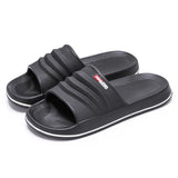 EVA Couple Slippers Slip on Soft Bottom Home Slippers Comfortable Simple Casual Slippers