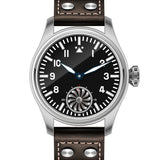 Hruodland 2025 New Men Manual Mechanical Watch Seagull ST3620 Pilot Stainless Steel BGW-9 Luminous Sapphire Crystal Reloj Hombre