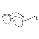 DDDLONG Retro Punk Fashion Pilot Photochromic Sunglasses Women Men Metal Eyeglasses Classic Vintage UV400 Outdoor Shades D679