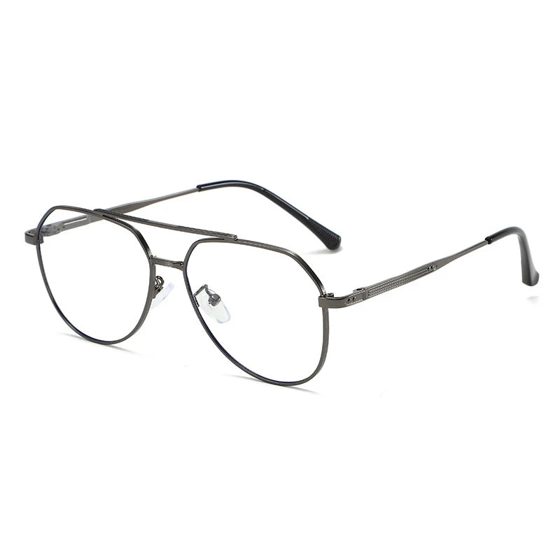 DDDLONG Retro Punk Fashion Pilot Photochromic Sunglasses Women Men Metal Eyeglasses Classic Vintage UV400 Outdoor Shades D679