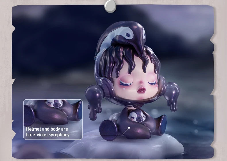 Pop Mart Skullpanda The Mare of Animals Series Blind Box Guess Bag Mystery Box Toys Doll Cute Anime Figure Ornaments Gift