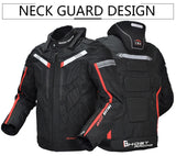 GHOST RACING Motorcycle Racing Jacket Man Waterproof Dirt Bike Pants Set With Protection Racing Suit Motocross Jacket Motor Suit
