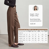 AMII Minimalist 2025 Autumn New Arrival Pants Minimalism Retro Casual Office Lady Pure Cotton Jeans Women Denim Trouser 12543141