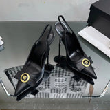 High Heels Women's Thin Heels Pointed French Temperament Bow Light Mouth Single Shoes Women