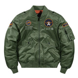 Men's MA-1 Flight Bomber Jacket | Classic Military Cargo Style Coat