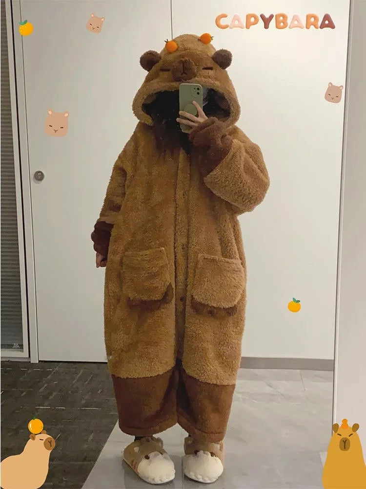 Capybara & Unicorn Character Onesie