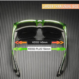 KDEAM Large Size Men's Sunglasses Polarized Photochromic Night Vision Goggles Oversized Sun Glasses With 154mm Width KD332 PLUS