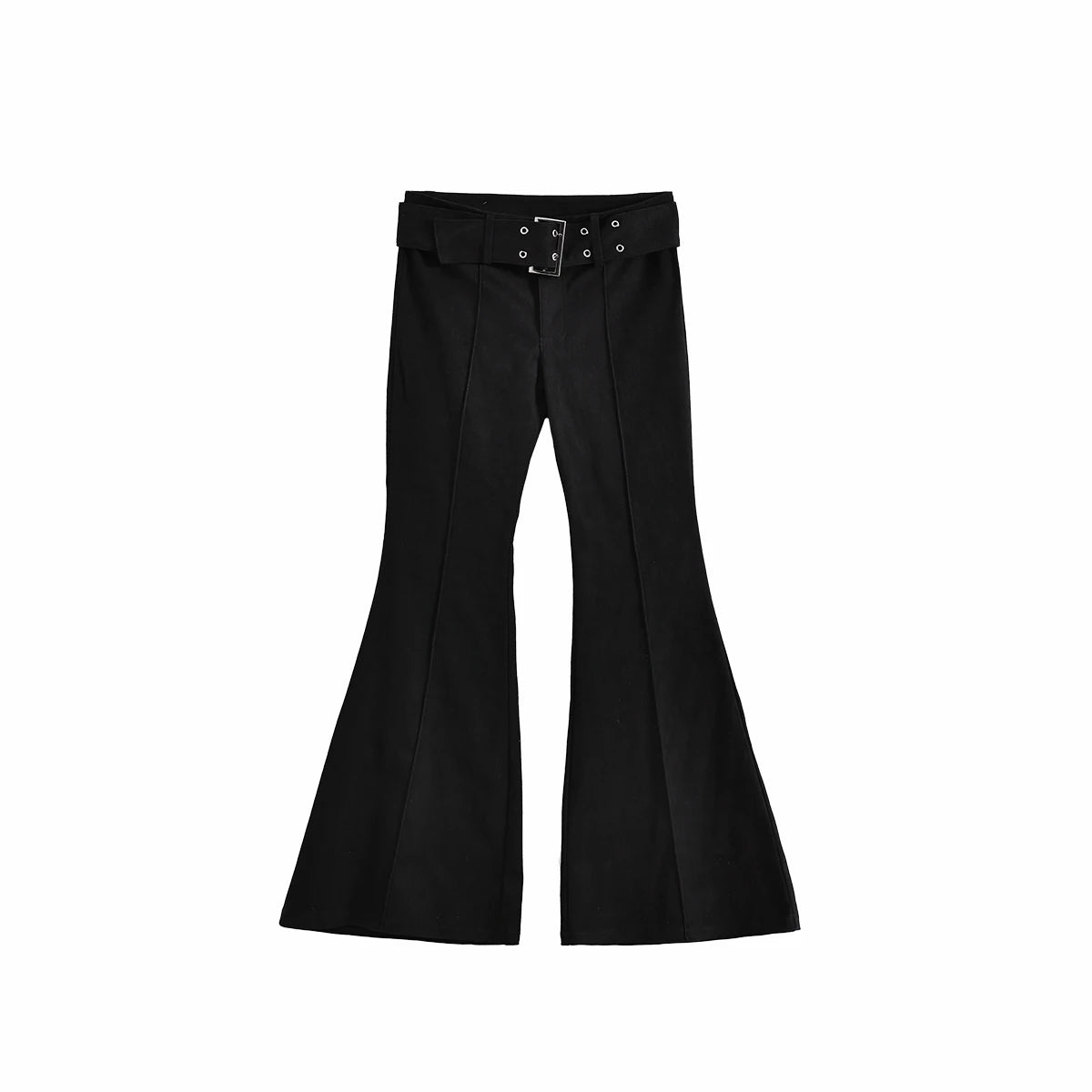 Women's Black High-Waist Flare Jeans | Vintage Y2K Style