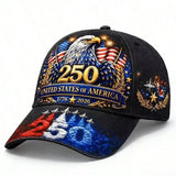 Patriotic Eagle Baseball Cap – 250th Anniversary Edition