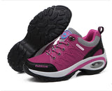 SALUDAS women casual sneakers Non-slip thick-soled height-enhancing casual running shoes light walking sheos