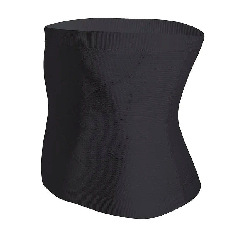 Mens Tummy Control Shapewear Compression Waist Cincher Slimming Body Shaper Belly Fat Girdle Stomach Band Back Support Belt