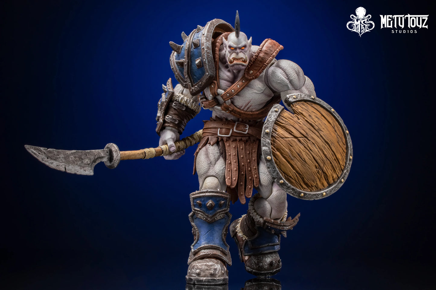 Metytoyz Limited Adventurer World Orc Ork Captain Kagas Bounty Hunter Bloody Hands Morlock Soldier Action Figure Special Edition