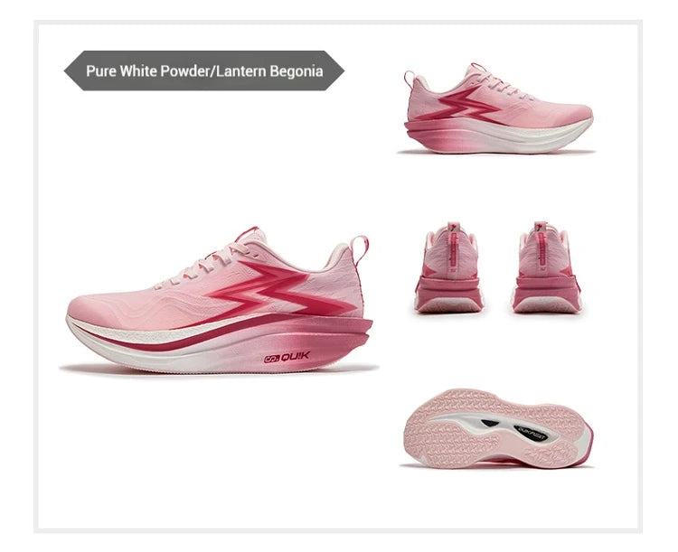 361 Degrees Flame 4.0 MIX Men‘s Running Shoes Racing Marathon Carbon Plate Stable Wear-resistant Jogging Male Sneaker 672512204