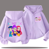 Demon Hunters Kids' Hooded Zip Jacket
