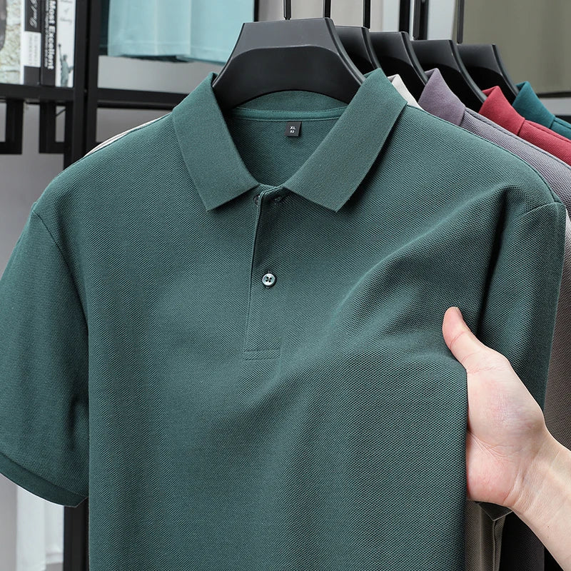 Premium 100% Cotton Polo Shirt for Men | Smart Casual
