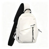 Unisex Sling Backpack Chest Bag Men Women Lightweight Crossbody Bag for Cycling Hiking Travel Tablet Sports Shoulder Bag